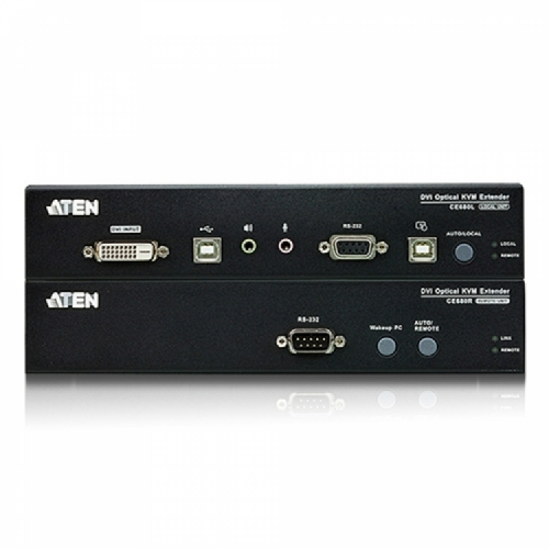 ATEN CE690 USB DVI KVM 광 연장기