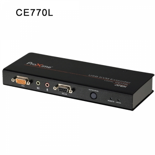 ATEN CE770 USB VGA/오디오 Cat 5 KVM 연장기